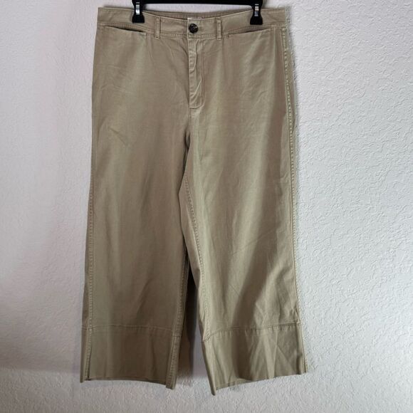 Madewell Langford Wide-Leg Crop Pants Size 32 - Picture 3 of 11